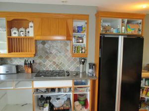 Painting Kitchen Cabinets Cambridge - Before